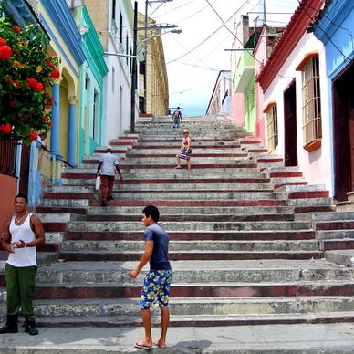 Padro Pico Steps Santiago | Cuba Salsa Tour